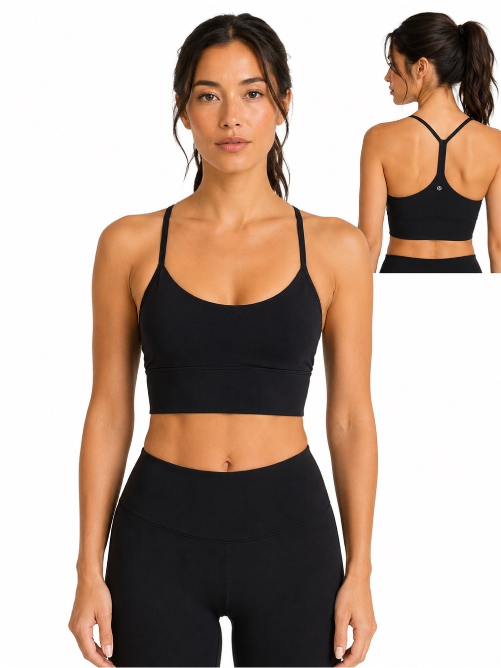 Lululemon Flow Y Bra Longline Nulu *Light Support